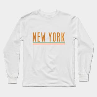Classic New York Stripe Long Sleeve T-Shirt